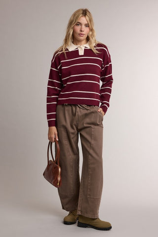 Chel Drawstring Barrel Pants