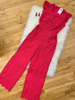 Carrie Crochet Jumpsuit