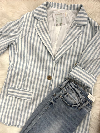 Hana Stripe Blazer