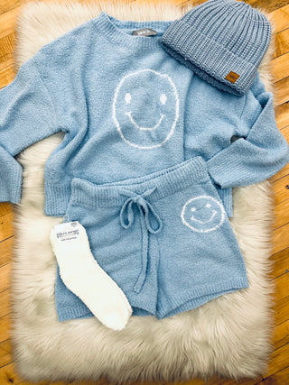 Rosa Smiley Sweater & Shorts Separates