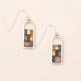 Scout Good Karma Miyuki Frame Earring