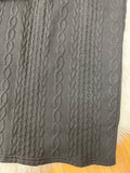 Margot Textured Pull On Pencil Skirt