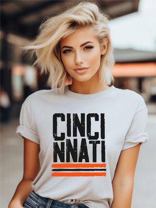 Color Block Cincinnati T-shirt
