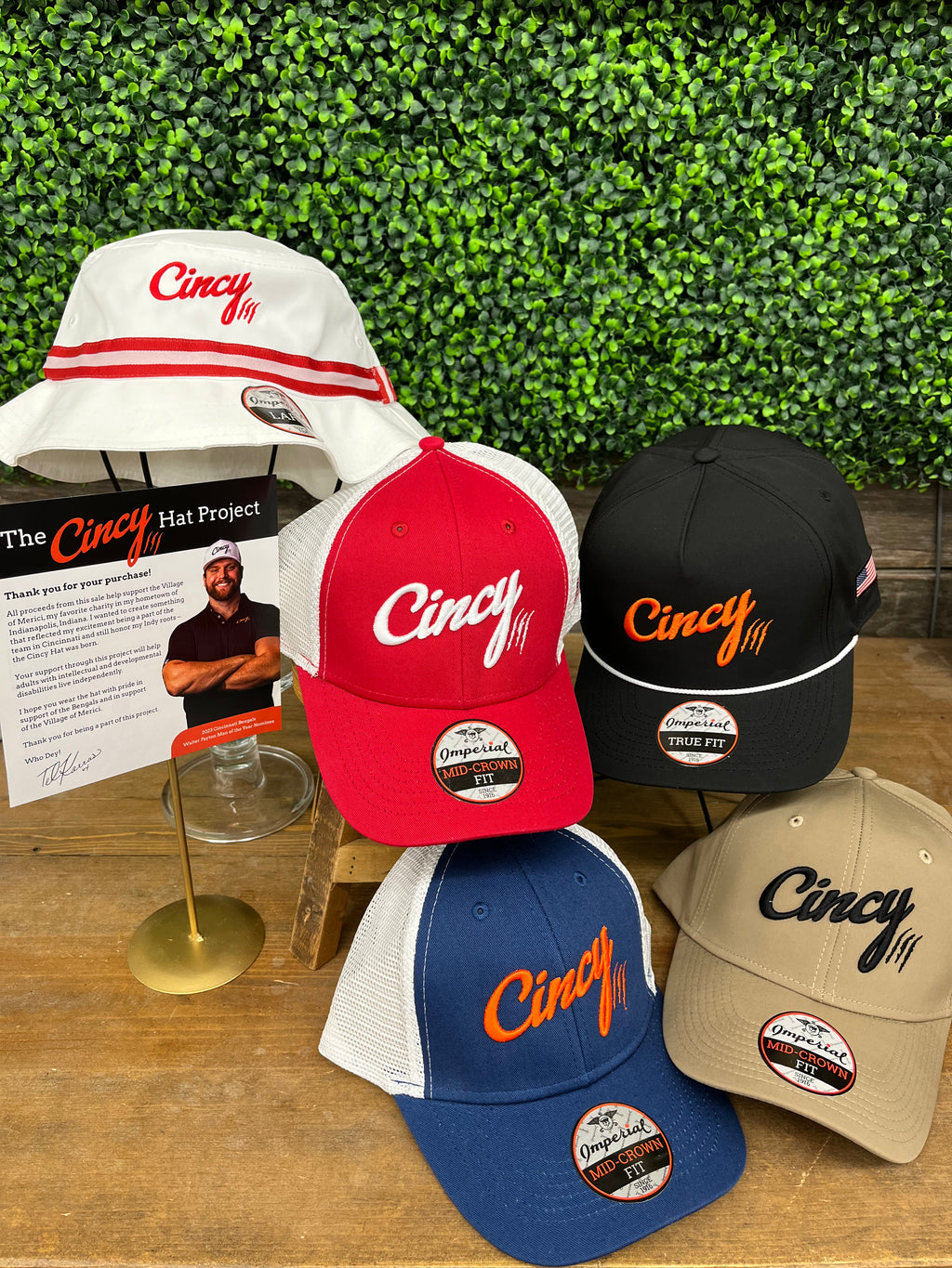 MEN'S Cincy Hat Project Hats – LeiMarie Limited