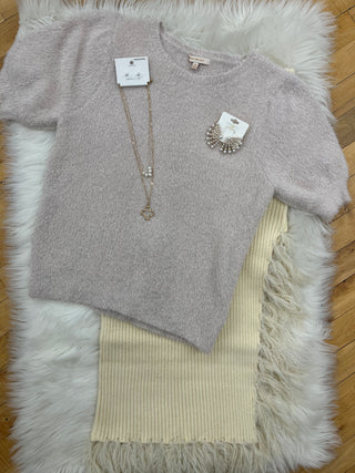 Allison Lurex Sparkle Sweater