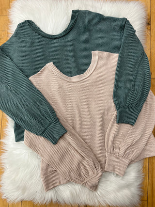 Raina Ribbed Oversized Comfy Knit