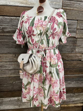 Lila Floral Dress