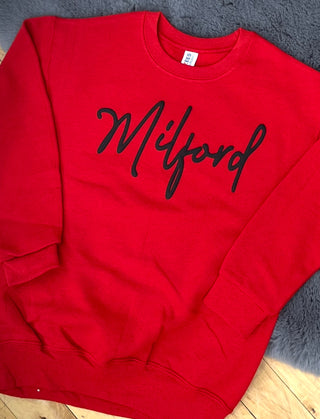 Milford Script Sweatshirt