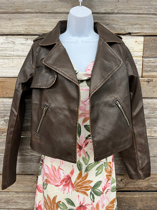 Alex Distressed Moto Jacket