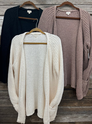 Sienna Cozy Pocket Cardigan