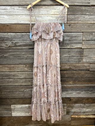 Bonnie Paisley Maxi Dress