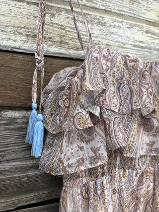 Bonnie Paisley Maxi Dress