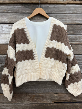 DeeDee Textured Knit Cardigan