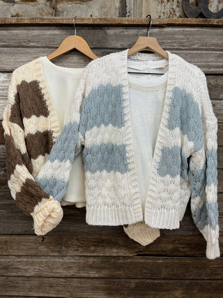 DeeDee Textured Knit Cardigan