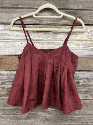Sienna Sueded Swing Tank