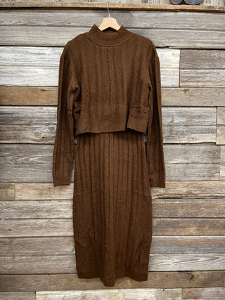 Mecca Midi Sweater Dress