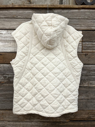 Jasmine Quilted Hoodie Vest