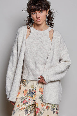 Avery Two Piece Cardi Set - One Size