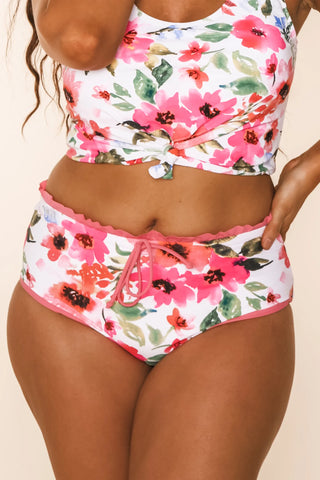 Watermelon Floral Swim Separates