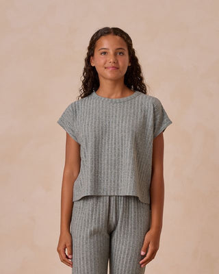 Rylee+Cru Cozy Rib Knit Set - Eucalyptus