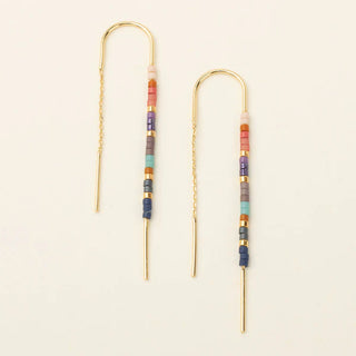 Scout Chromacolor Miyuki Thread Earring