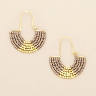 Scout Chromacolor Miyuki U-Hoop Earring