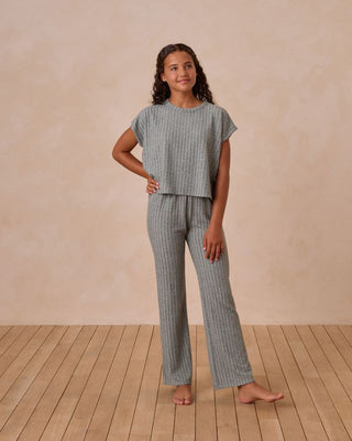 Rylee+Cru Cozy Rib Knit Set - Eucalyptus