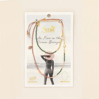 Scout Mixed Media Wrap Bracelet/Necklace