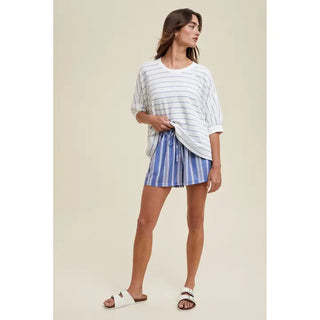 Lennox Striped Shorts