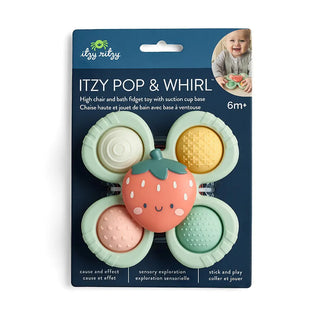 Itzy Pop & Whirl™ Fidget Spinner Travel & Bath Toy