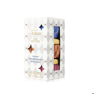 Capri Blue Artisan Winter Bazaar Mini Tin Candle Set