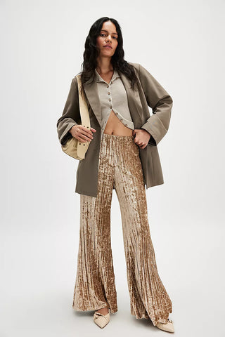 Free People Star Sign Velvet Pants