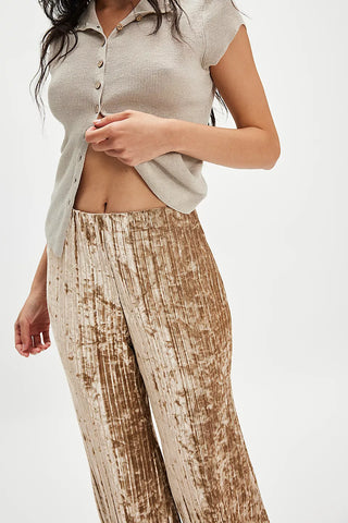 Free People Star Sign Velvet Pants