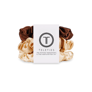 TELETIES Silk Scrunchies