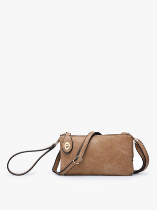 Kendall Twist Lock Closure Wristlet/Crossbody Combo