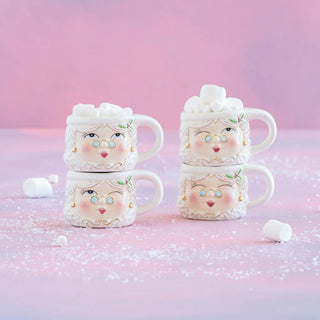 Glitterville Mrs. Papa Noel Mug