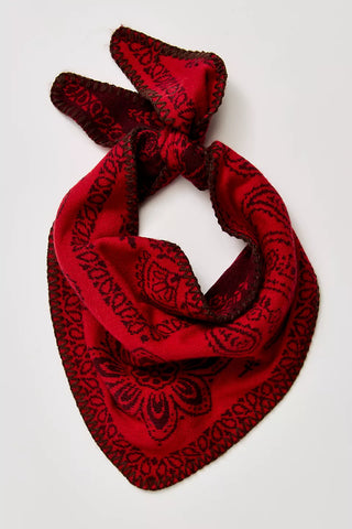 Free People Carmen Knitted Triangle Scarf