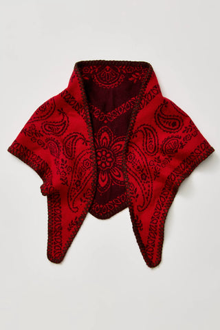 Free People Carmen Knitted Triangle Scarf