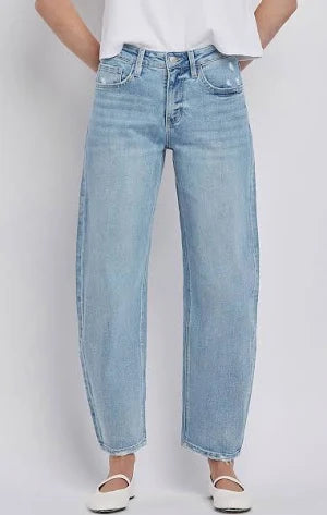 Vervet High Rise Barrel Jean