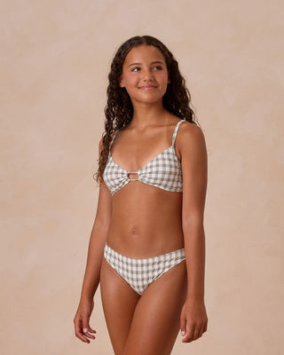 Rylee+Cru Leila Bikini Set - Eucalyptus Check