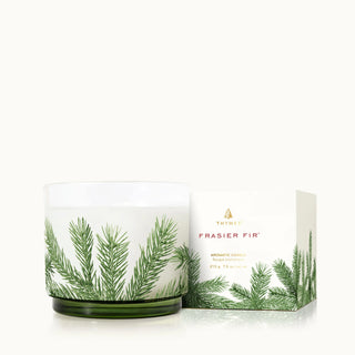 THYMES Frasier Fir Heritage Small Luminary 7.5oz.