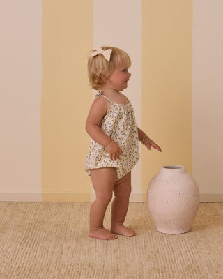 Rylee+Cru Nala Romper - Lemons