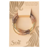 Scout Metallic Bracelet & Necklace Wrap