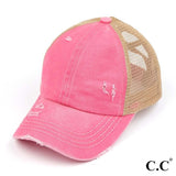 CC Crisscross Ponytail Hat