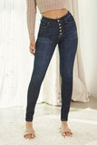 Kancan Birdie High Rise Super Skinny Jeans - Curvy