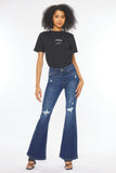 Kancan Odie High Rise Flare Jeans