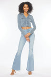 Kancan Odie High Rise Flare Jeans