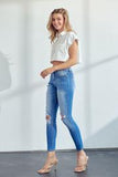 Kancan Serena High Rise Ankle Skinny Jeans