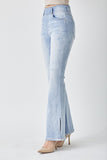 Risen High Rise Flare with Side Slit