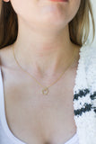 Lucky Feather State Necklace